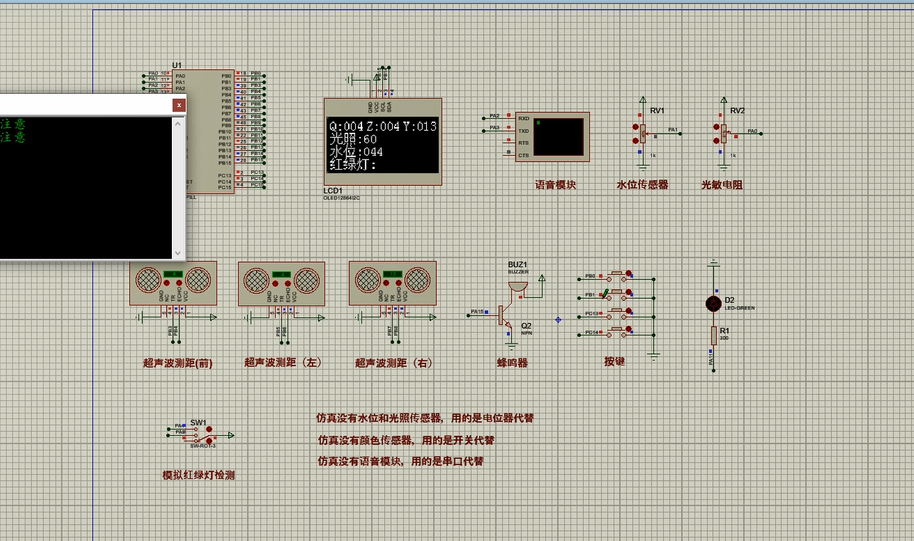 S2600401M基于stm32单片机的盲人导航系统