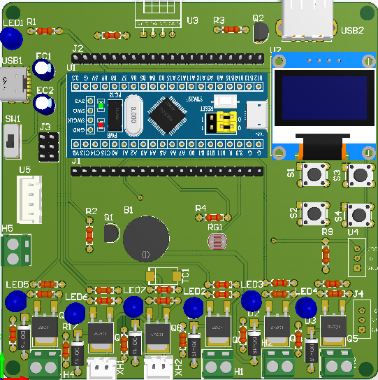 S2600501M基于单片机的水培控制系统