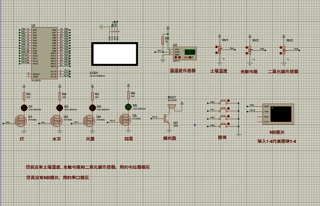 S2601001M基于NB-IoT的农业大棚环境监控系统设计与实现