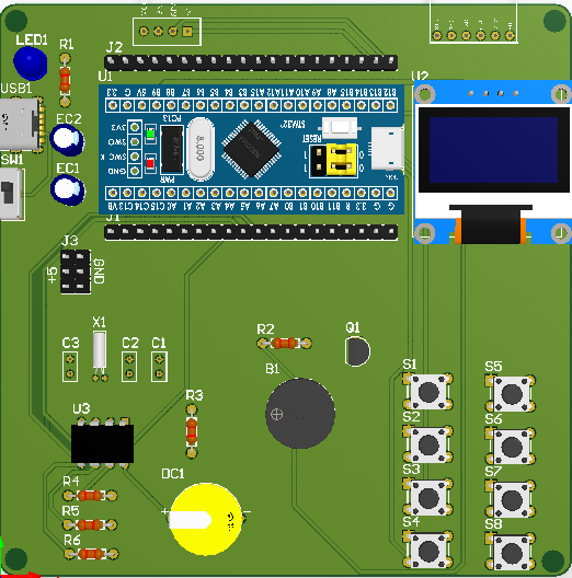 S2601501M基于单片机的多功能智能台灯
