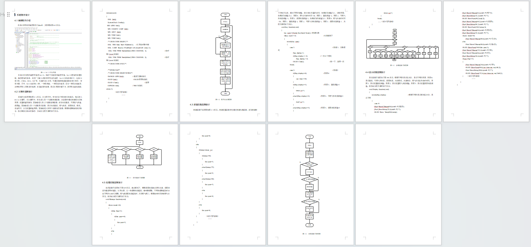 S2601601M基于单片机的智能一体集成灶控制系统