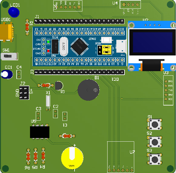 S2603001M基于stm32的多功能智能行李箱