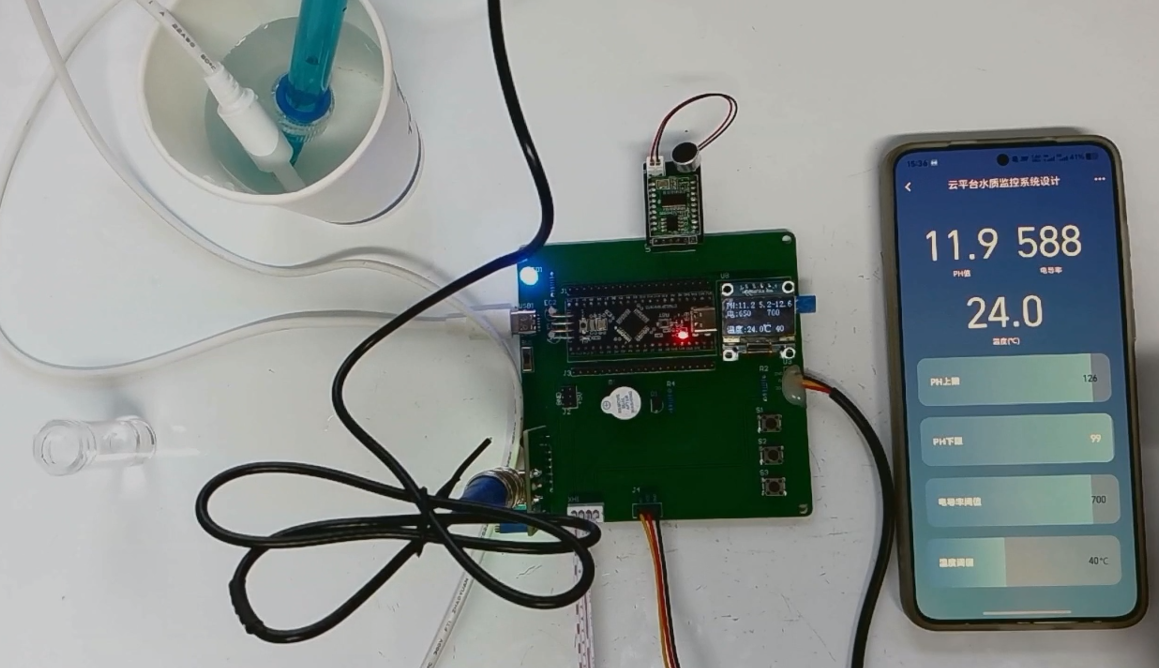 S2606901M基于stm32云平台的水质监控系统设计